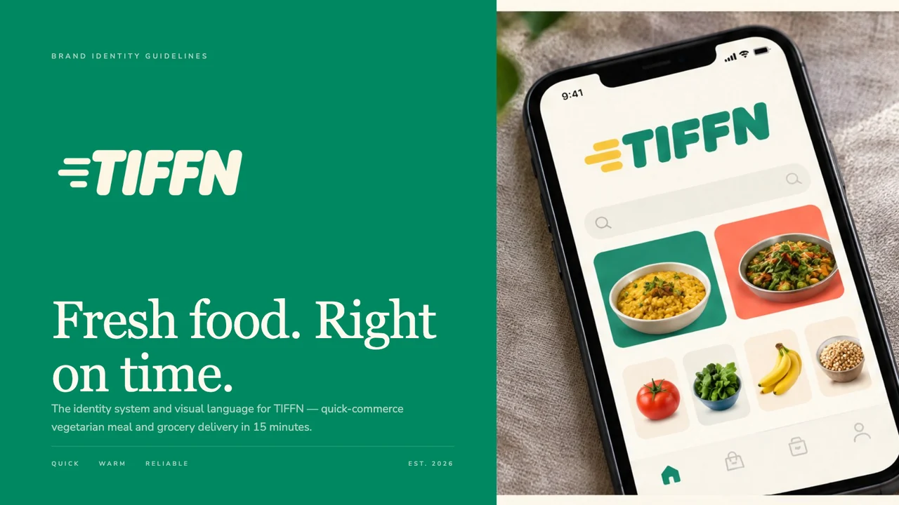TIFFN brand guidelines, page 1 of a selection