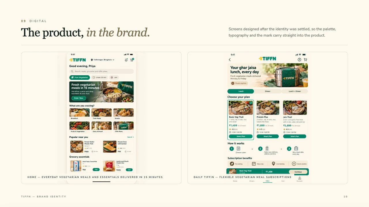 TIFFN brand guidelines, page 4 of a selection